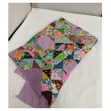 Handmade 62 x 42 Inch Quilt Top