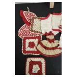 Crocheted  Hot Pads.