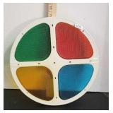 Christmas tree color wheel no motor.