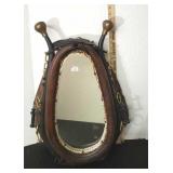 Horse collar mirror.