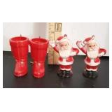 Antique Christmas decorations.