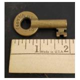 Antique Brass key.