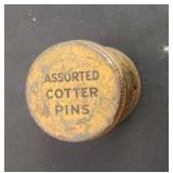 LION Cotter Pin tin.