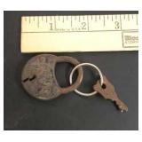 Antique VALOR Pad lock.