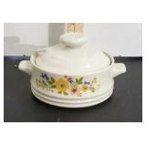 STONEWARE  OVEN TO TABLE DISH.