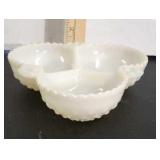 Milk Glass Hobnail candy dish.
