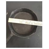 Antique 8 in Cast iron Skillet .