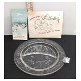 Vintage Baby Plate & Booklets