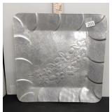 Hand Forged Aluminum Tray
