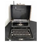 Vintage Glass Key Royal Typewriter
