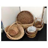 Miscellaneous Wicker Baskets