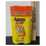 2 pack of ARRID extra dry Regular