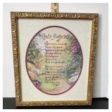 16 x 14 God's Footprints print
