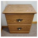 Press board night stand 2 drawer