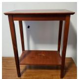 Wooden side table