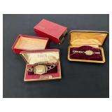 Pair of ladies Elgin watches
