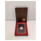 Eisenhower 1971 United States Proof Dollar in plastic holder