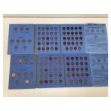 Pair of Indian Head Cent albums, not complete