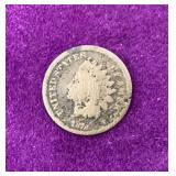 1872 Indian head penny