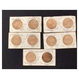 Assorted presidential copper medals