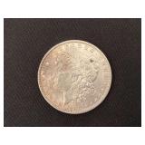 1898 Morgan silver dollar