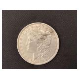 1897S Morgan silver dollar