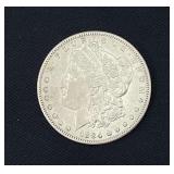 1884S Morgan silver dollar