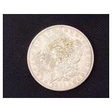 1883 Morgan silver dollar