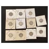 Roosevelt and Mercury dimes, 1931S Mercury dime