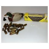 Ammo, .32, .22 and others, Haydel's duck call