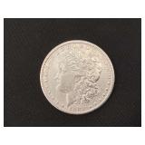 1902O Morgan silver dollar