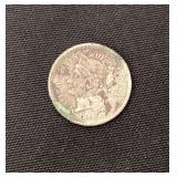 1865 three cent nickel
