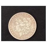 1899O Morgan silver dollar