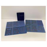 5 Lincoln Cent albums, not complete