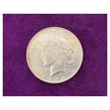 1922 Peace silver dollar