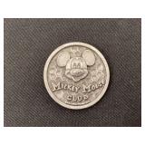 A Happy Birthday Collector's Coin from Mickey Mouse and Montgomery Ward