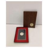 Eisenhower 1971 United States Proof Dollar in plastic holder