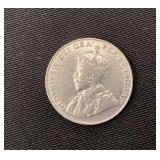 1928 Canadian nickel