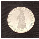 Commemorative Silver Dollar Cody in Buckskins as the Grand Duke Alexis' Buffalo Hunt Guide 1872