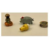 Vintage tape measures, Colgate and Germany