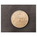 East India Company 1858 copper one quarter anna