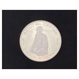 William F. Cody 125th anniversary of Leavenworth, KS 1854-1979 commemorative silver dollar