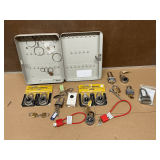 Lock box for keys with key