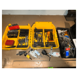 Hole saws, drill bits, screwdriver bits, etc.