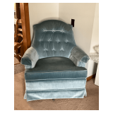 Broyhill upholstered swivel rocker