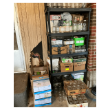 Large assortment of canning jars