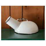 Vintage enamel urinal