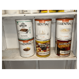 6 can variety of preserved prepper food