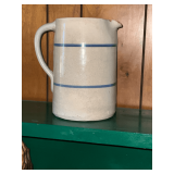 Crock pitcher, crack on side