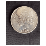 1986 one troy oz.